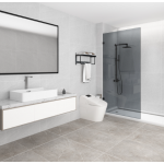 Spla Grey Glass Frameless Single Panel-900